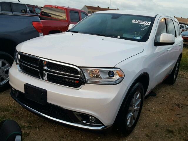 1C4RDHAG0HC859900 - 2017 DODGE DURANGO WHITE photo 2