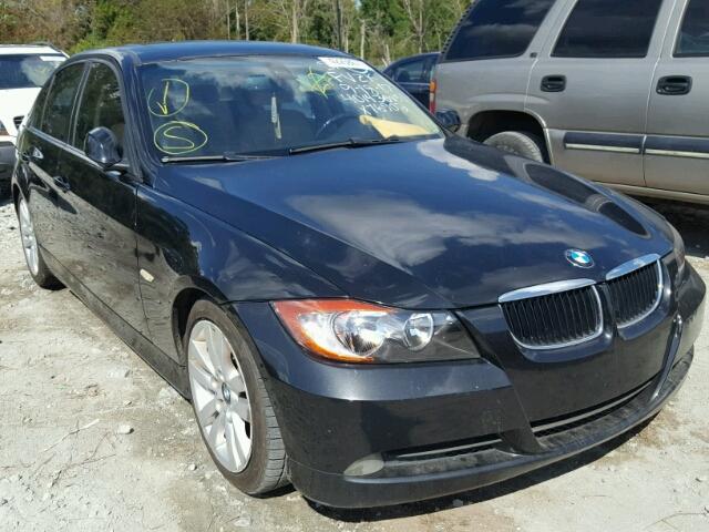 WBAVA33567KX76902 - 2007 BMW 328 BLACK photo 1