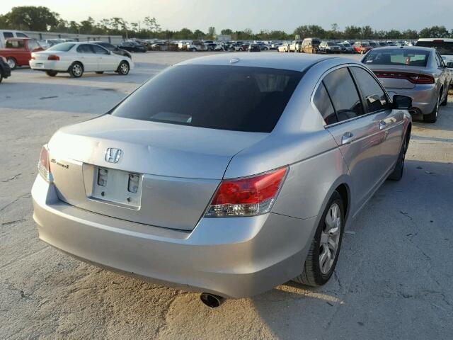 1HGCP2F81AA046788 - 2010 HONDA ACCORD SILVER photo 4