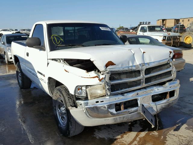 1B7HC16X91S778503 - 2001 DODGE RAM 1500 WHITE photo 1