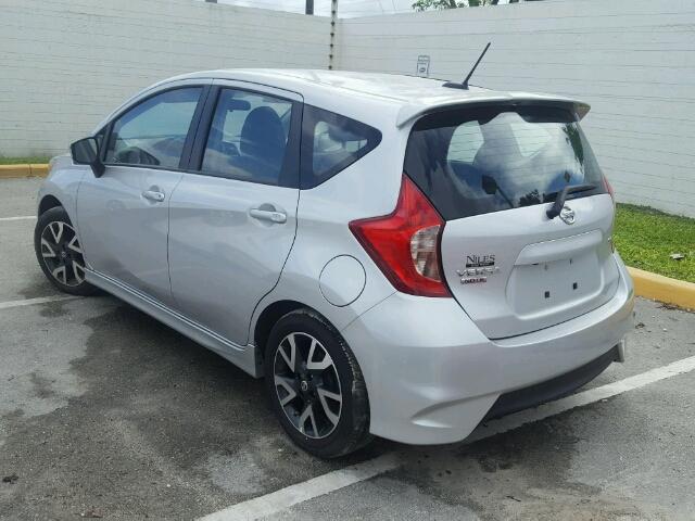 3N1CE2CP3GL405661 - 2016 NISSAN VERSA NOTE GRAY photo 3