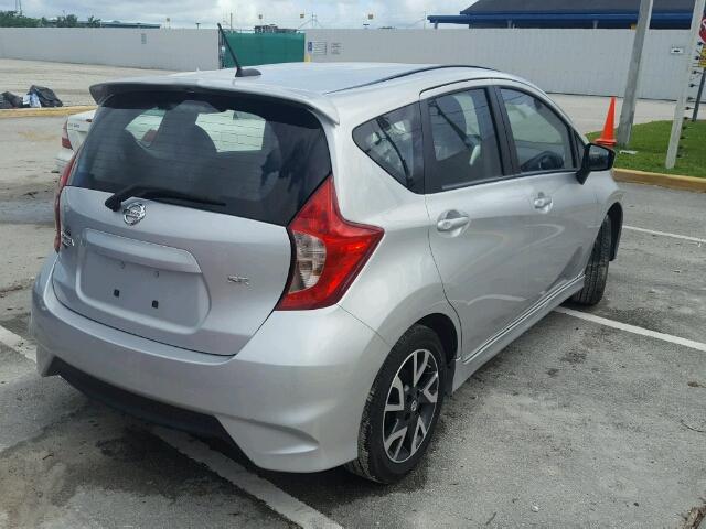 3N1CE2CP3GL405661 - 2016 NISSAN VERSA NOTE GRAY photo 4