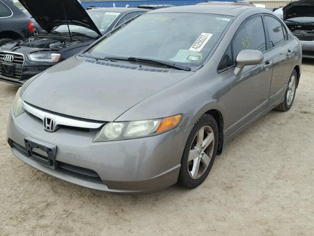 1HGFA16887L072472 - 2007 HONDA CIVIC EX TAN photo 2