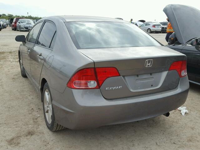 1HGFA16887L072472 - 2007 HONDA CIVIC EX TAN photo 3