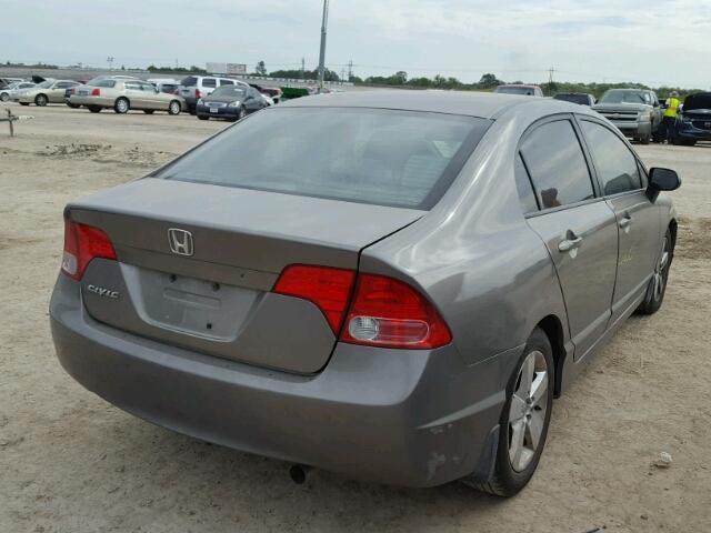 1HGFA16887L072472 - 2007 HONDA CIVIC EX TAN photo 4