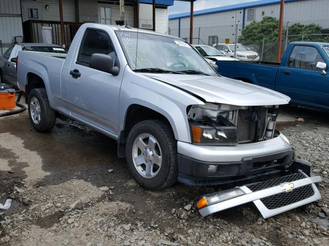 1GCCSCFE9C8162775 - 2012 CHEVROLET COLORADO L SILVER photo 1