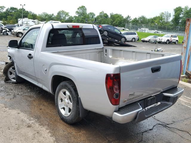 1GCCSCFE9C8162775 - 2012 CHEVROLET COLORADO L SILVER photo 3