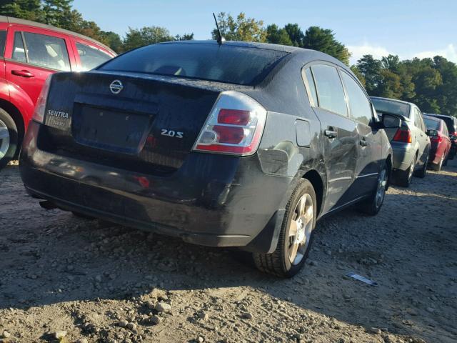 3N1AB61E77L691961 - 2007 NISSAN SENTRA 2.0 BLACK photo 4