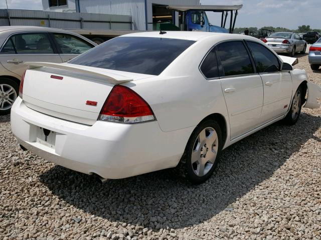 2G1WD58C169149664 - 2006 CHEVROLET IMPALA SUP 白色 照片 4