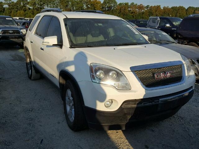 1GKER23728J181712 - 2008 GMC ACADIA SLT WHITE photo 1