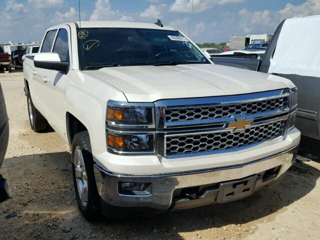 3GCUKREC0FG447824 - 2015 CHEVROLET SILVERADO SILVER photo 1