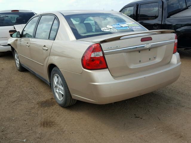 1G1ZT54854F213355 - 2004 CHEVROLET MALIBU LS GOLD photo 3