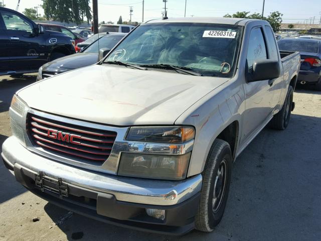 1GTCS399888205038 - 2008 GMC CANYON SLE TAN photo 2