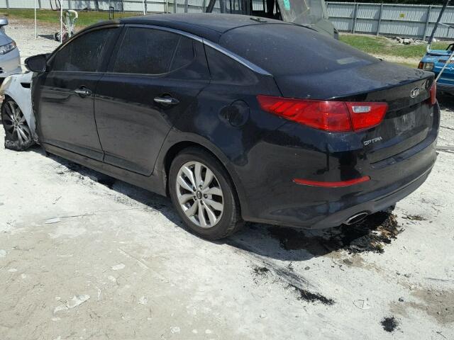 KNAGM4A74F5617691 - 2015 KIA OPTIMA LX BLACK photo 3