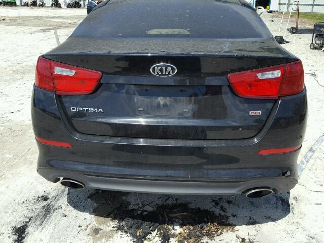 KNAGM4A74F5617691 - 2015 KIA OPTIMA LX BLACK photo 9