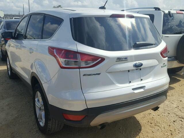 1FMCU0GX7FUA24989 - 2015 FORD ESCAPE WHITE photo 3