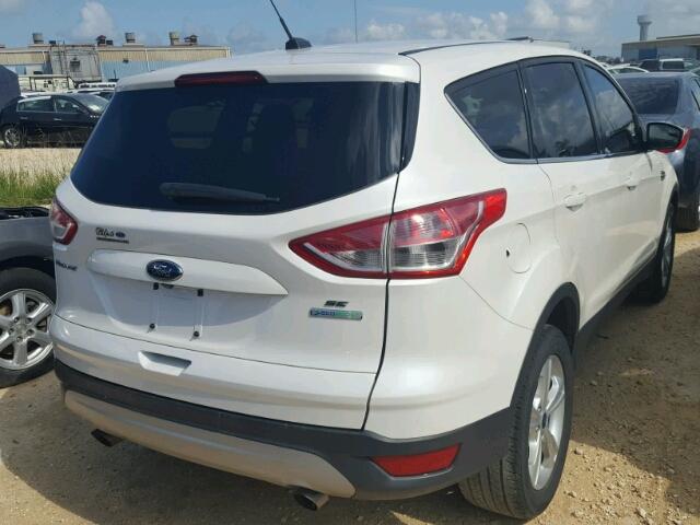 1FMCU0GX7FUA24989 - 2015 FORD ESCAPE WHITE photo 4