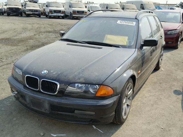 WBAAR3347YJB35041 - 2000 BMW 323 IT BLACK photo 2