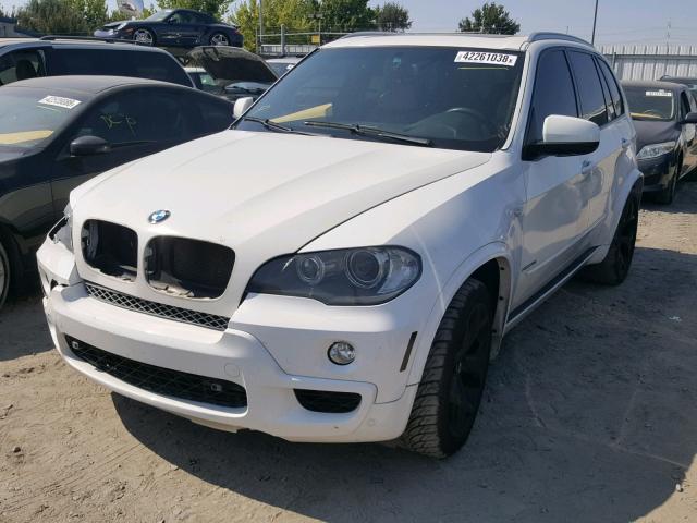 5UXFE8C56AL311559 - 2010 BMW X5 XDRIVE4 WHITE photo 2