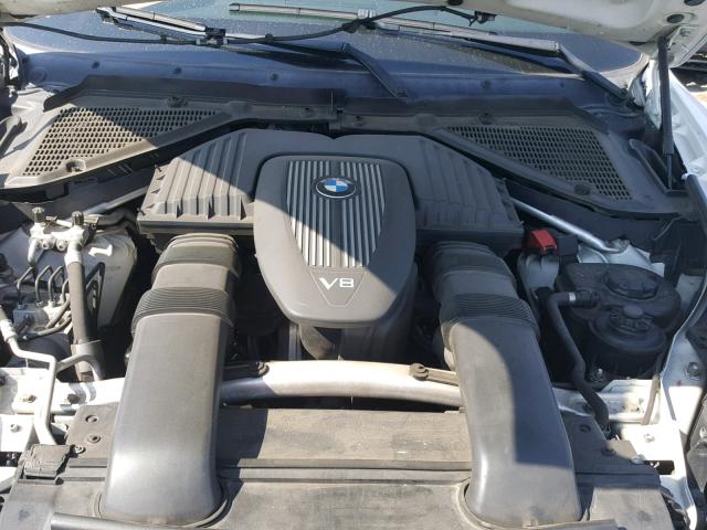 5UXFE8C56AL311559 - 2010 BMW X5 XDRIVE4 WHITE photo 7