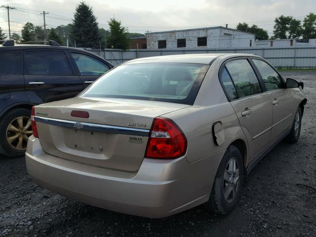 1G1ZT54814F168401 - 2004 CHEVROLET MALIBU LS GOLD photo 4