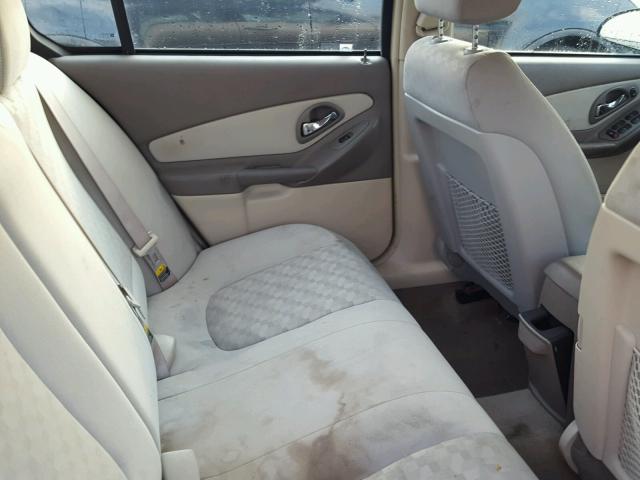 1G1ZT54814F168401 - 2004 CHEVROLET MALIBU LS GOLD photo 6