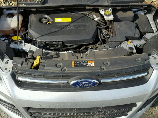 1FMCU0GX3GUA03297 - 2016 FORD ESCAPE SILVER photo 7