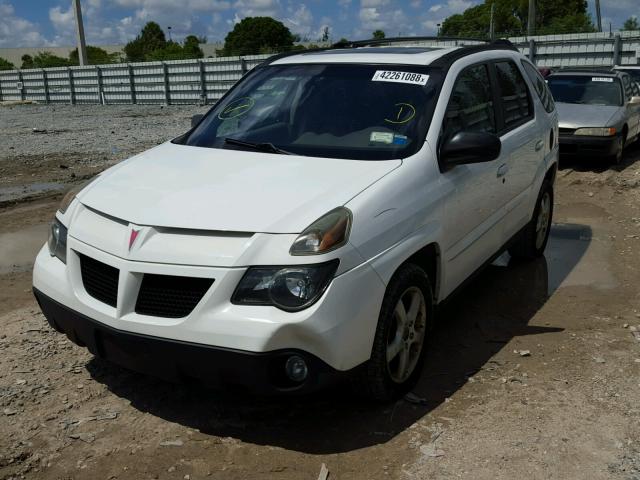 3G7DA03E63S550126 - 2003 PONTIAC AZTEK WHITE photo 2