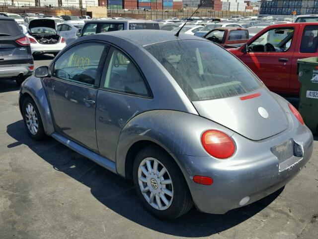 3VWCK31C65M405993 - 2005 VOLKSWAGEN NEW BEETLE 银色 照片 3