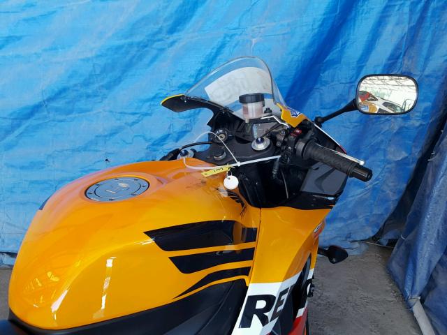 JH2PC404X8M103258 - 2008 HONDA CBR600 RR ORANGE photo 5