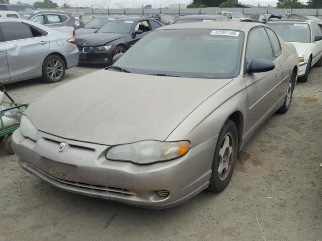2G1WW12EX39112699 - 2003 CHEVROLET MONTE CARL 棕色 照片 2
