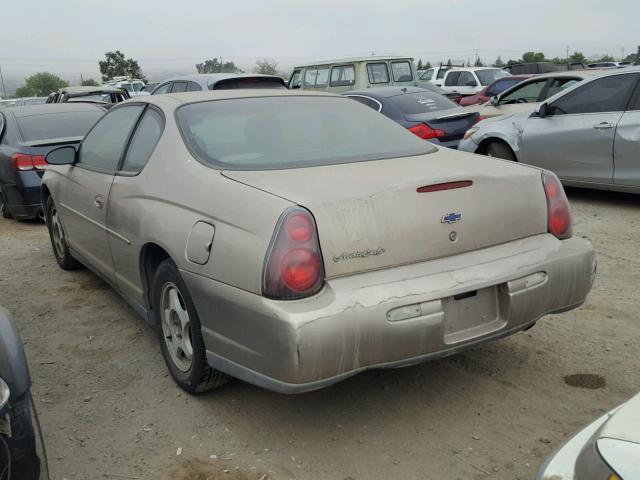 2G1WW12EX39112699 - 2003 CHEVROLET MONTE CARL 棕色 照片 3
