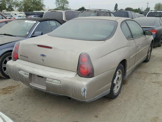 2G1WW12EX39112699 - 2003 CHEVROLET MONTE CARL 棕色 照片 4