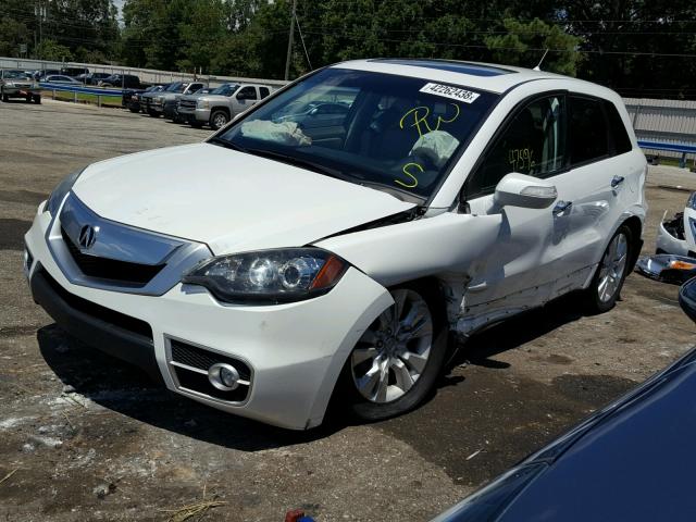 5J8TB2H25CA000066 - 2012 ACURA RDX WHITE photo 2