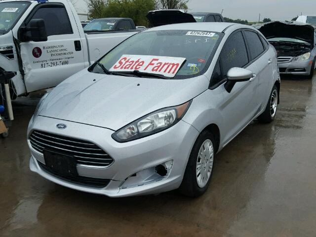 3FADP4AJ5FM110520 - 2015 FORD FIESTA GRAY photo 2