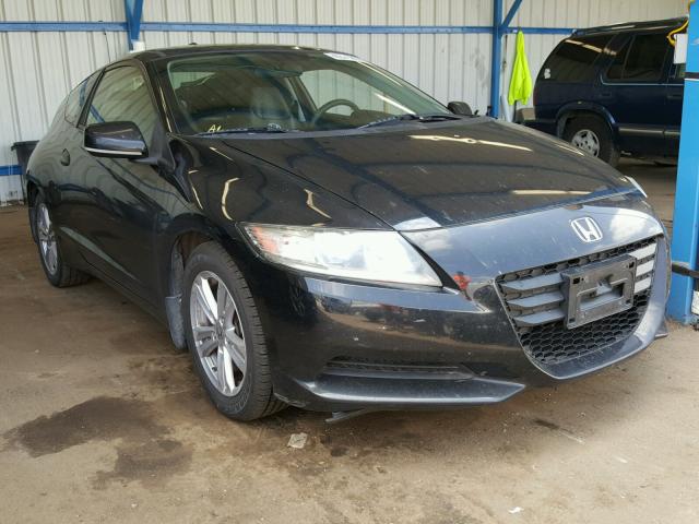 JHMZF1C46BS007535 - 2011 HONDA CR-Z BLACK photo 1