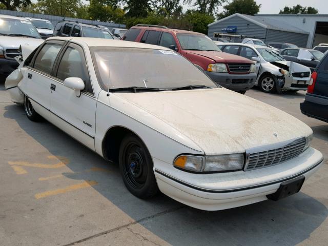 1G1BN53E2MR102411 - 1991 CHEVROLET CAPRICE CL 白色 照片 1