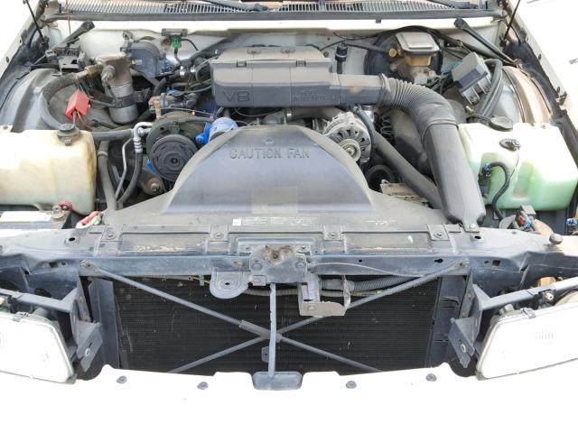 1G1BN53E2MR102411 - 1991 CHEVROLET CAPRICE CL 白色 照片 7