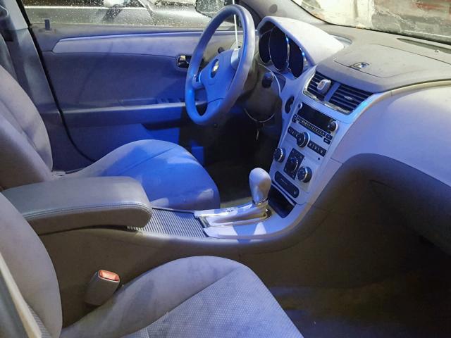 1G1ZG57B29F119890 - 2009 CHEVROLET MALIBU LS WHITE photo 5