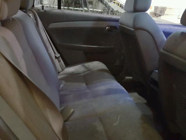 1G1ZG57B29F119890 - 2009 CHEVROLET MALIBU LS WHITE photo 6