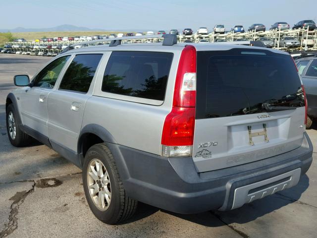 YV1SZ592651183920 - 2005 VOLVO XC70 SILVER photo 3