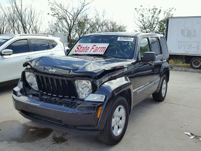 1J8GN28K99W509766 - 2009 JEEP LIBERTY SP CHARCOAL photo 2