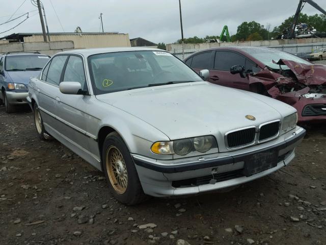 WBAGH83491DP33627 - 2001 BMW 740 IL SILVER photo 1