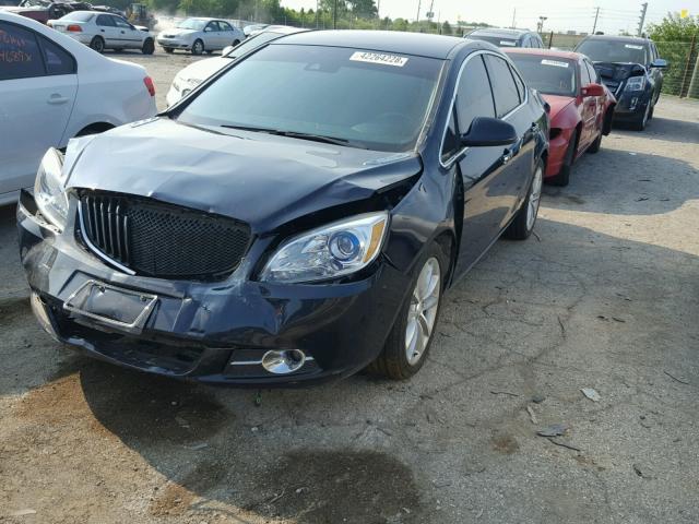 1G4PS5SK8F4190857 - 2015 BUICK VERANO BLUE photo 2