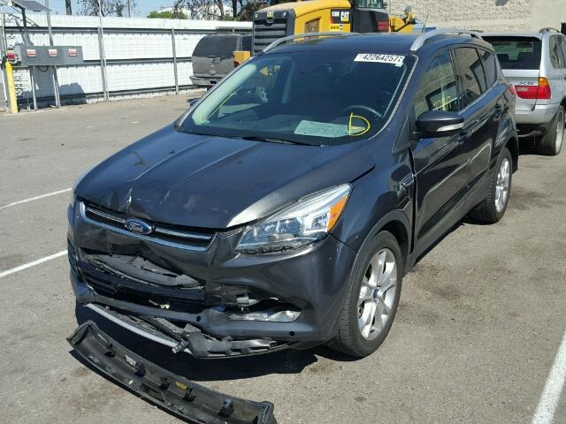 1FMCU0J9XFUC05417 - 2015 FORD ESCAPE CHARCOAL photo 2