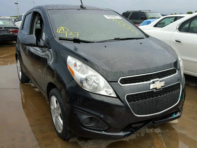 KL8CD6S95EC523593 - 2014 CHEVROLET SPARK BLACK photo 1