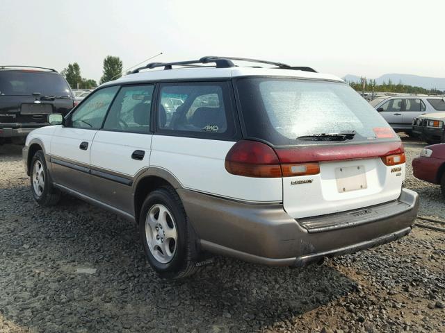 4S3BG6858W7642022 - 1998 SUBARU LEGACY 30T WHITE photo 3