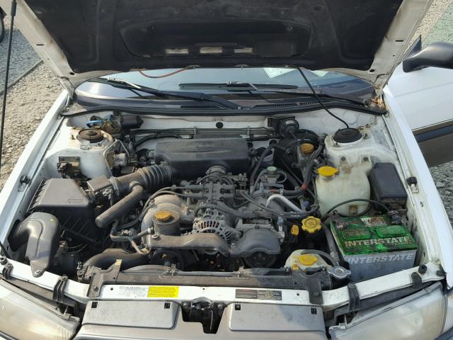 4S3BG6858W7642022 - 1998 SUBARU LEGACY 30T WHITE photo 7