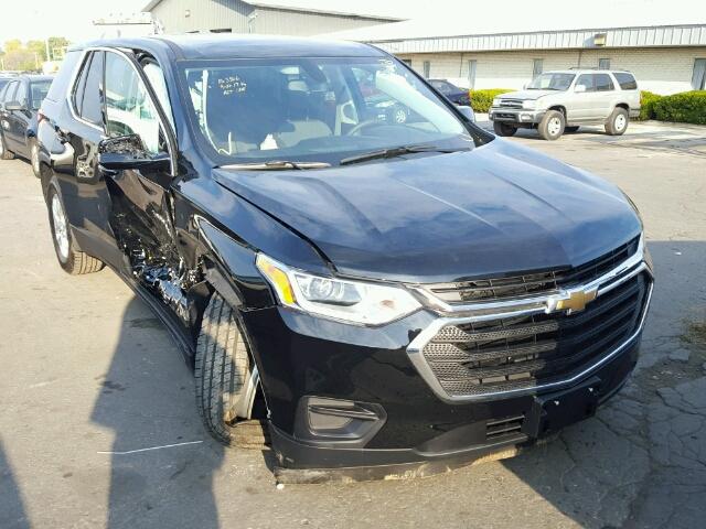 1GNERFKWXJJ113490 - 2018 CHEVROLET TRAVERSE L BLACK photo 1