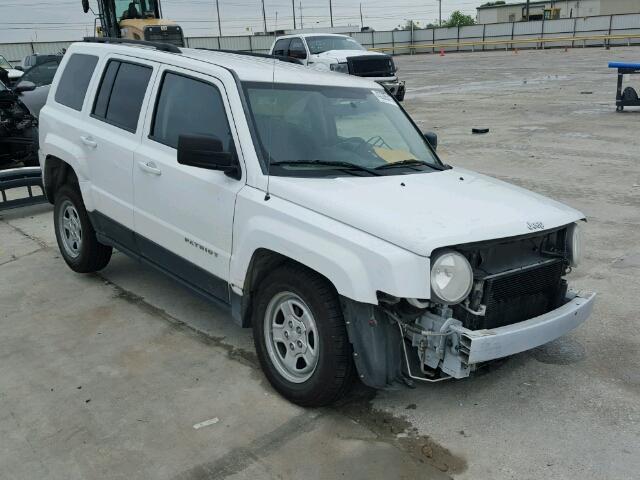 1C4NJRBB2CD591189 - 2012 JEEP PATRIOT WHITE photo 1